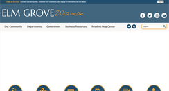 Desktop Screenshot of elmgrovewi.org