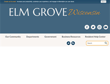 Tablet Screenshot of elmgrovewi.org